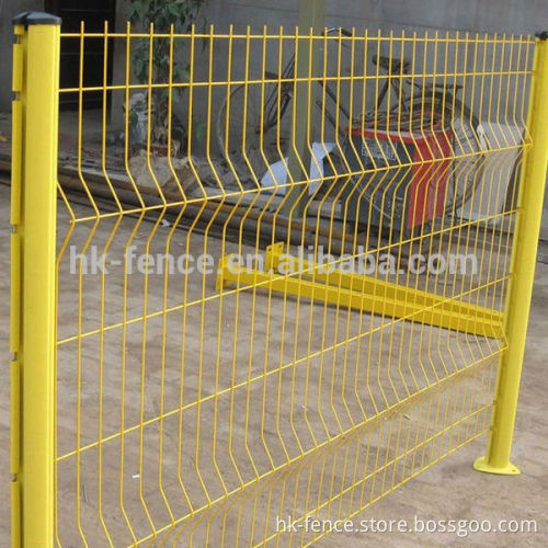 powder coated Europe style 3D curved fence panel
